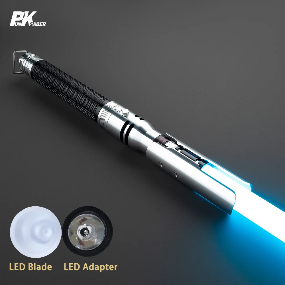 PunkSaber-Sable de luz láser de Neopixel, espada láser Jedi sensible a los duelos pesados, suave, cambio infinito, juguete con sonido