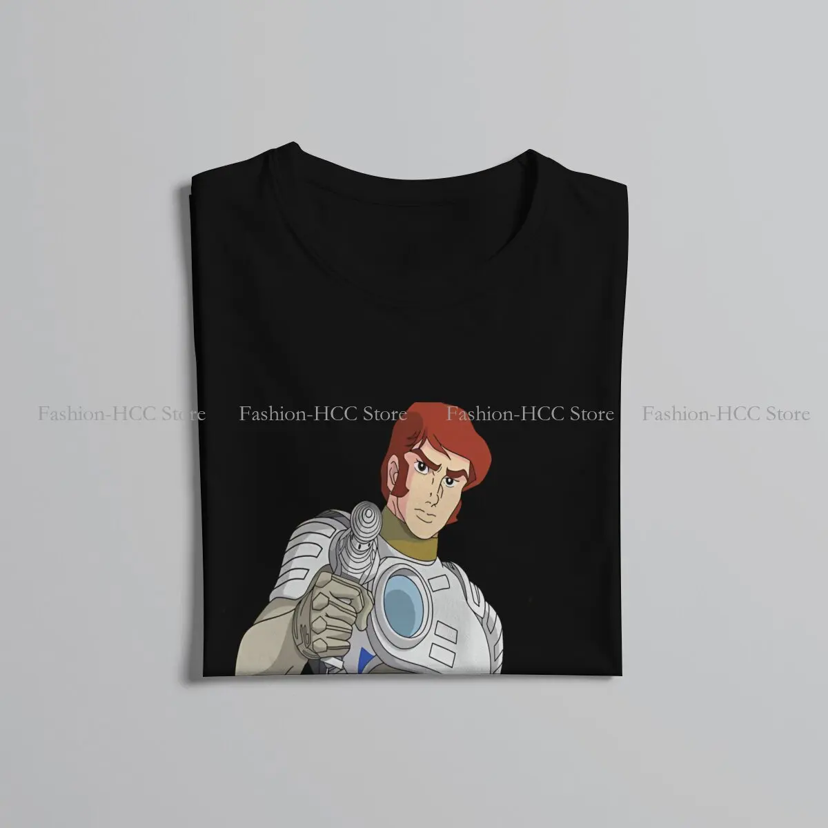 Captain Future Futuremen TShirt for Men Flam Soft Leisure Sweatshirts T Shirt Novelty New Design