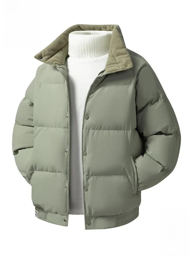 

Утепленная хлопковая куртка Paul Frank для пар, зимняя, теплая, однотонная, повседневная, в стиле Monkey Coat, для молодежи, на каждый день