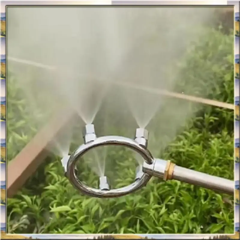 

AA46 HOT-Superfine Atomization Misting With 10PCS M14 5-Head High Pressure Electric Sprayer For Gardens