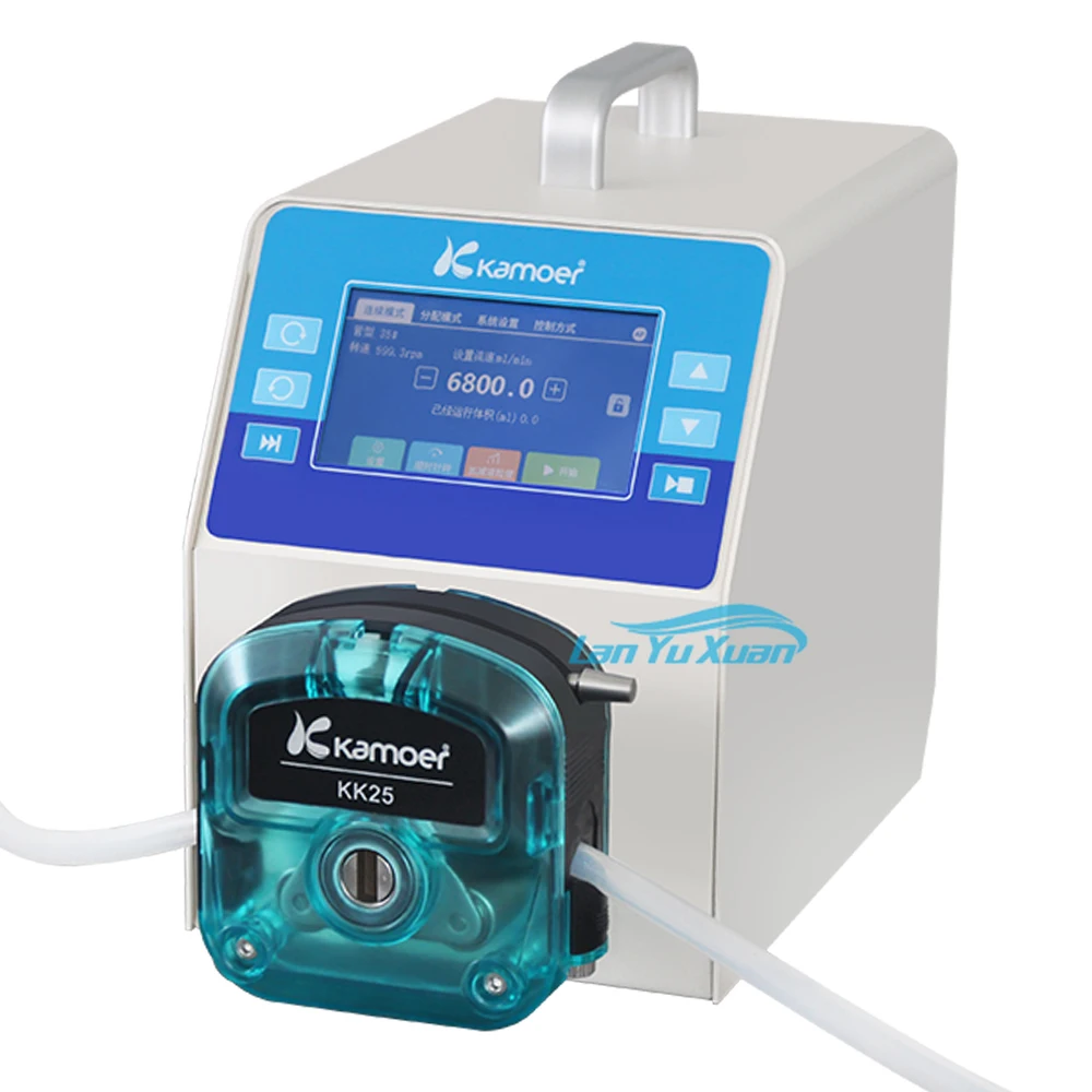 

Kamoer AIP 6l/min 220V Multiple Control Mode Intelligent Peristaltic Pump Liquid Filling Machine Dosing Ethylene Glycol