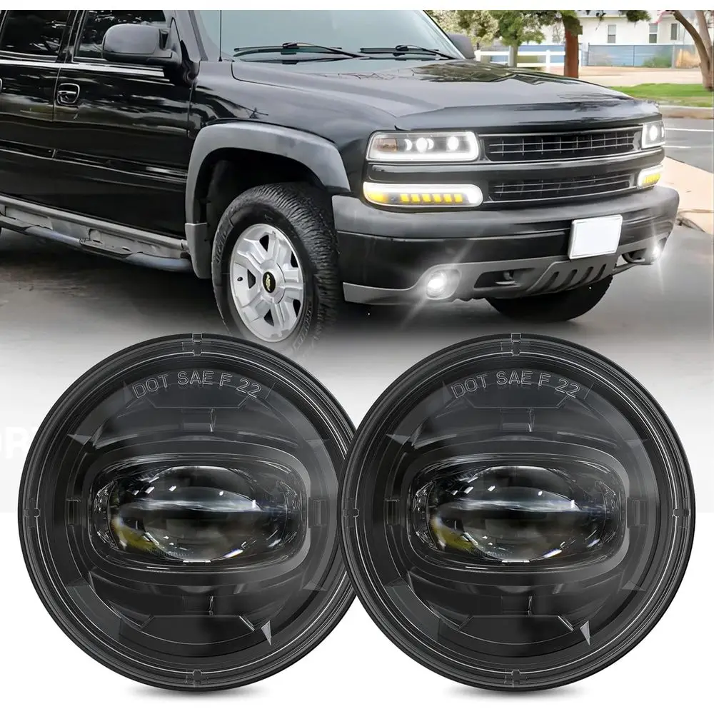 

2001-2006 Chevy Tahoe Suburban 1500 Z71, 1994-2003 Pontiac Grand Prix, 2000-2005 Pontiac Sunfire LED Fog Lights Set