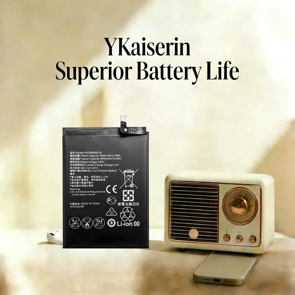 

Аккумулятор HB396689ECW HB406689ECW для Huawei Y7 Prime 2017, Mate 9 Pro, Honor 8C, Y9 2018, Enjoy 7 Plus, P40 Lite E, TRT-L53, TRTL21A