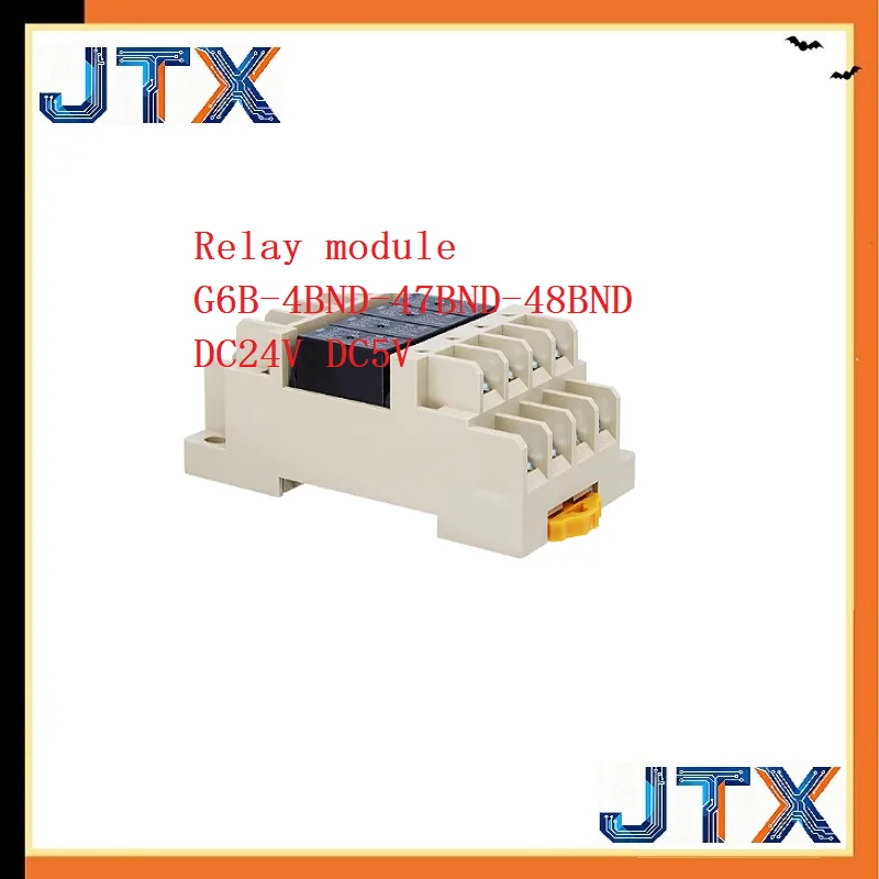 1PCS/LOT Relay module G6B-4BND-47BND-48BND DC24V DC5V