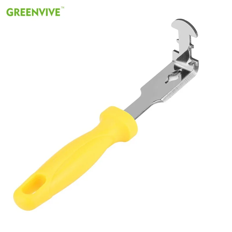 

2PCS Beehive Frame Box Shovel Hive Cleaner Uncapping Scraper Scoop Out Wax Debris Bee Hive Frame Cleaning Tool Beekeeping Tools