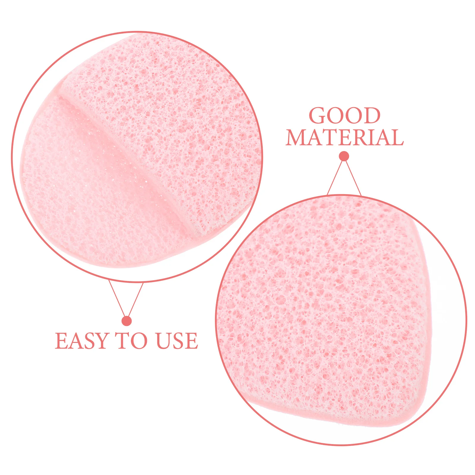 4 قطعة قفازات تنظيف الوجه إسفنجة تقشير ناعمة أدوات تنظيف الوجه غسل لطيف لجميع أنواع البشرة إسفنجة لتنظيف الوجه #4