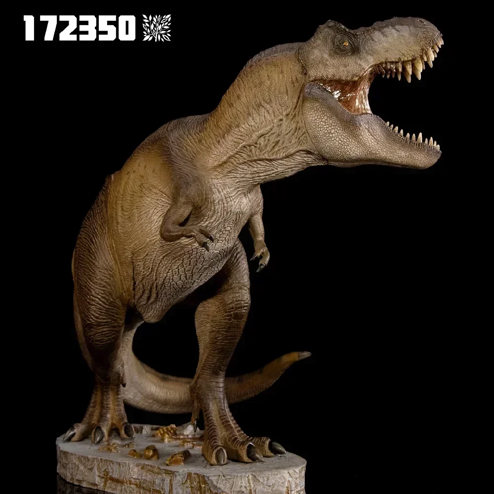 Nanmu Studio Tyrannosaurus Rex Alpha 2.0 dinosaurus dengan koleksi boneka mainan hewan akademis basis