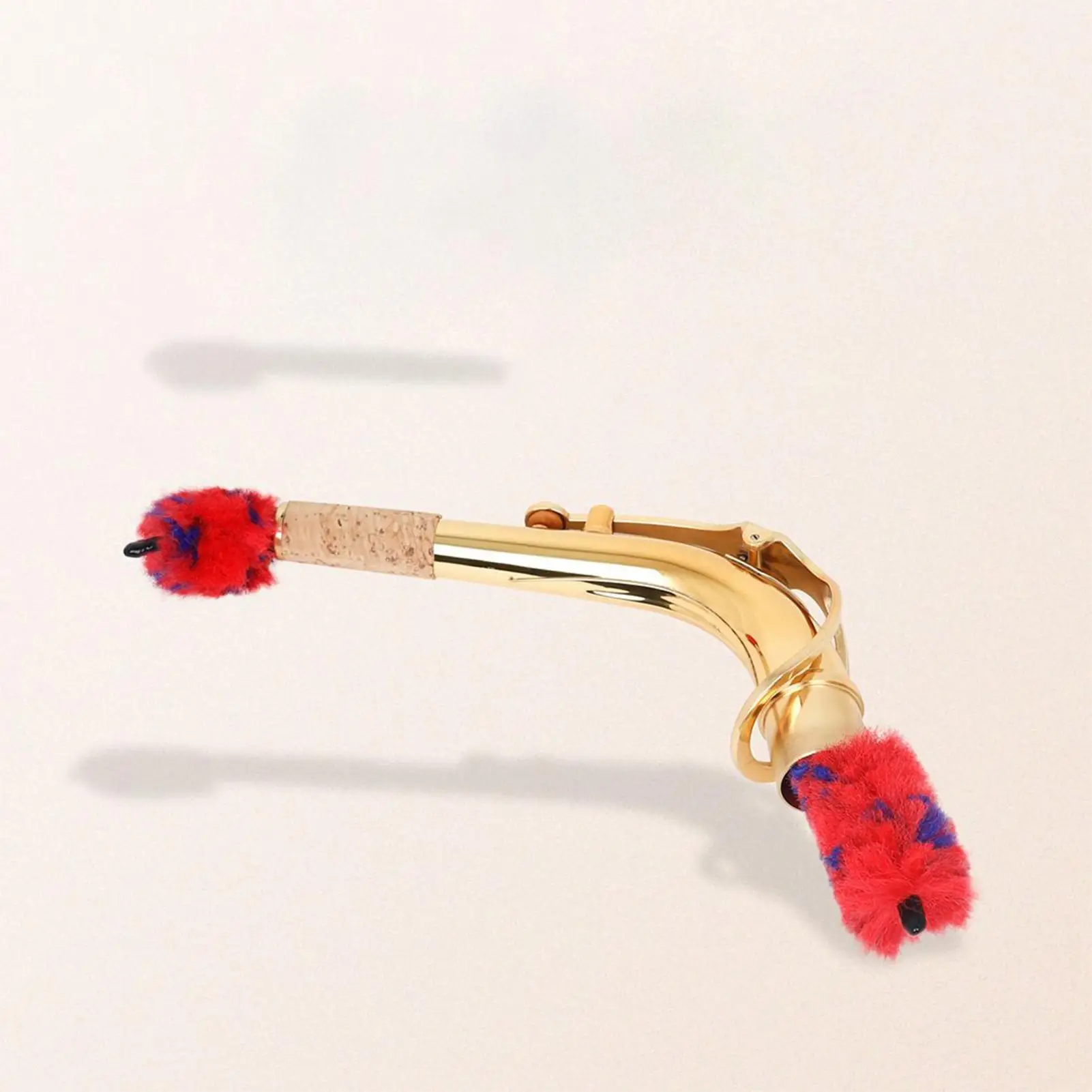 Tenor Sax Swab Saxophone Bend Neck Cleaning Rod Sax Cleaner Bend Cleaner Maintain Care Tool Soft Bend Duster Pad