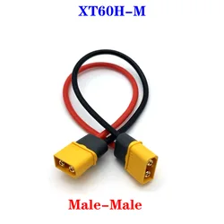 12AWG XT60 Male Female   Conversion Plug Connection Cable With Silicone Extension Lead Wire Battery Connector To 10/20/50/100CM