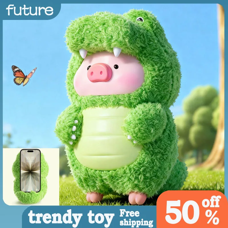 

В наличии Официальная версия 20 см Lulu Pig Doll Крокодиловый стиль Милая плюшевая кукла Держатель для мобильного телефона Украшение комнаты Детские игрушки Подарки