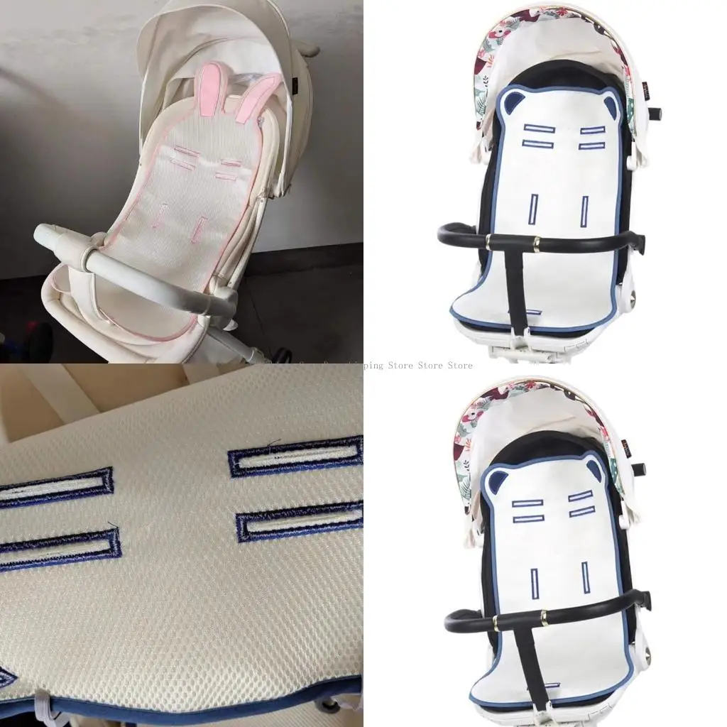 

Multifunctional Baby Car Liner Ice Silk Cooling Mat Pad Breathable Fabric