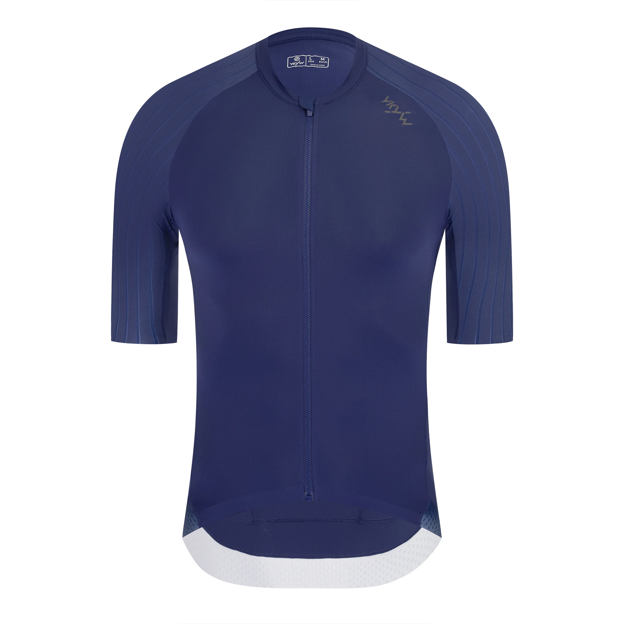 YKYWBIKE 2026 Herren Radtrikot Sommer Rennrad-Shirt YKK Reißverschluss Fahrradtrikot Atmungsaktiv Aerodynamisch Raglan-Ärmel – Detail 33