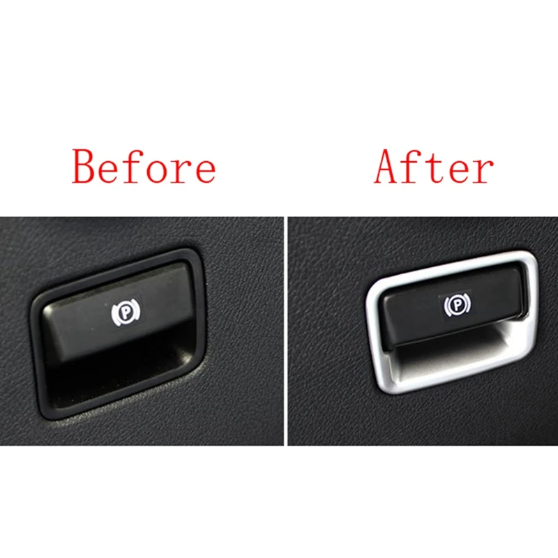 Car ABS Electrical Park Handbrake Hand Brake Molding Cover Trim For Mercedes Benz Vito W447 2014 2015 2016 2017