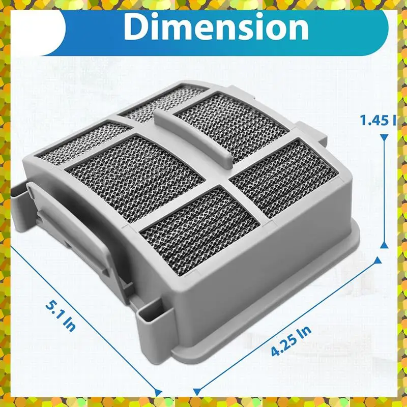 مرشحات AGLH لمكانس Bissell Surfacesense 3418 3415 Multiclean 3402 3774F 3409 3774 3774G 3775 Powerlifte المستقيمة