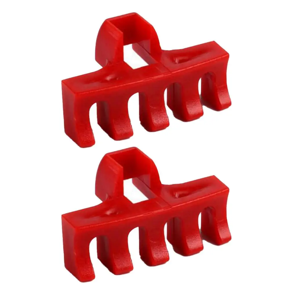 

Набор из 2-х разветвителей натяжения для бадминтонных струн из ПВХ для оптимизации площади контакта между рамой ракетки и станком для натяжки струн