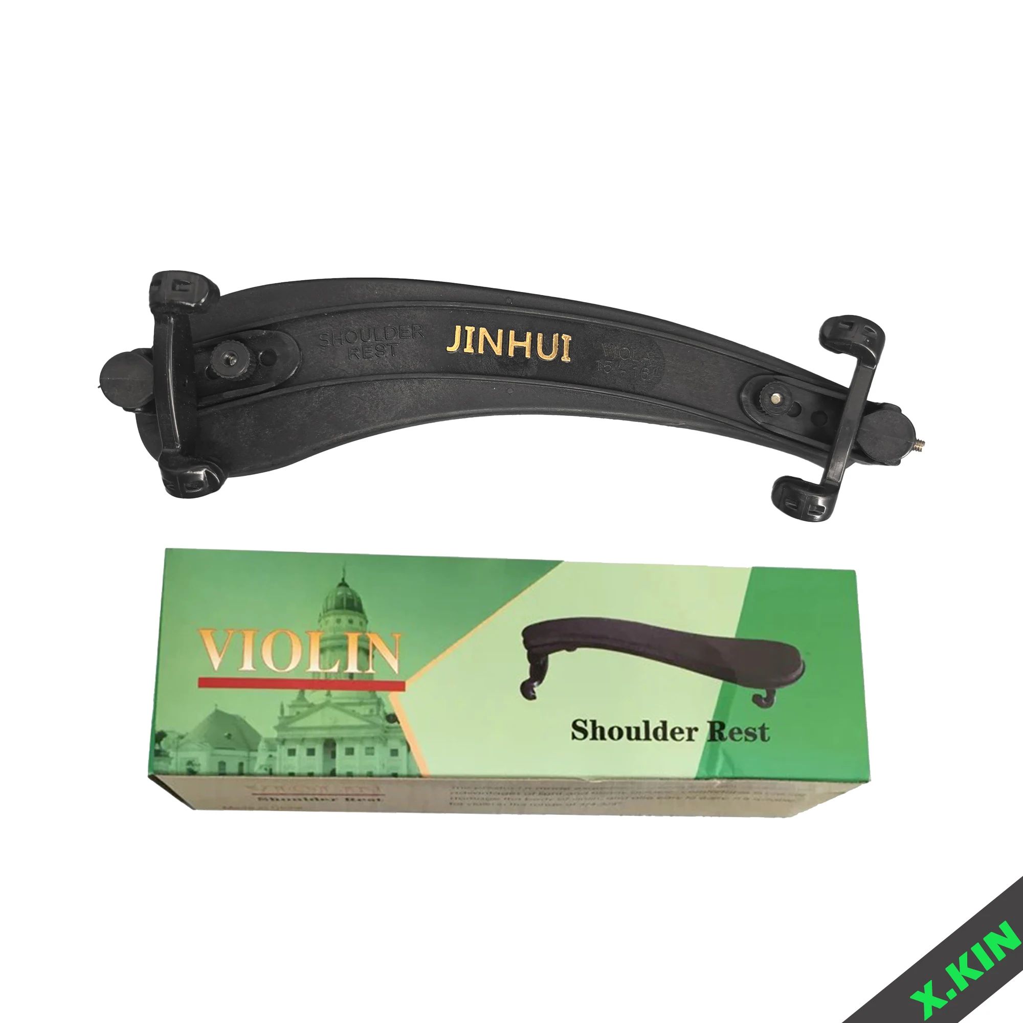 

Violin Plastic Steel Shoulder Rest 4/4 High Quality Environmentally Friendly Sponge Breathable Suitable for 4/4 3/4 1/2 1/4 Violin