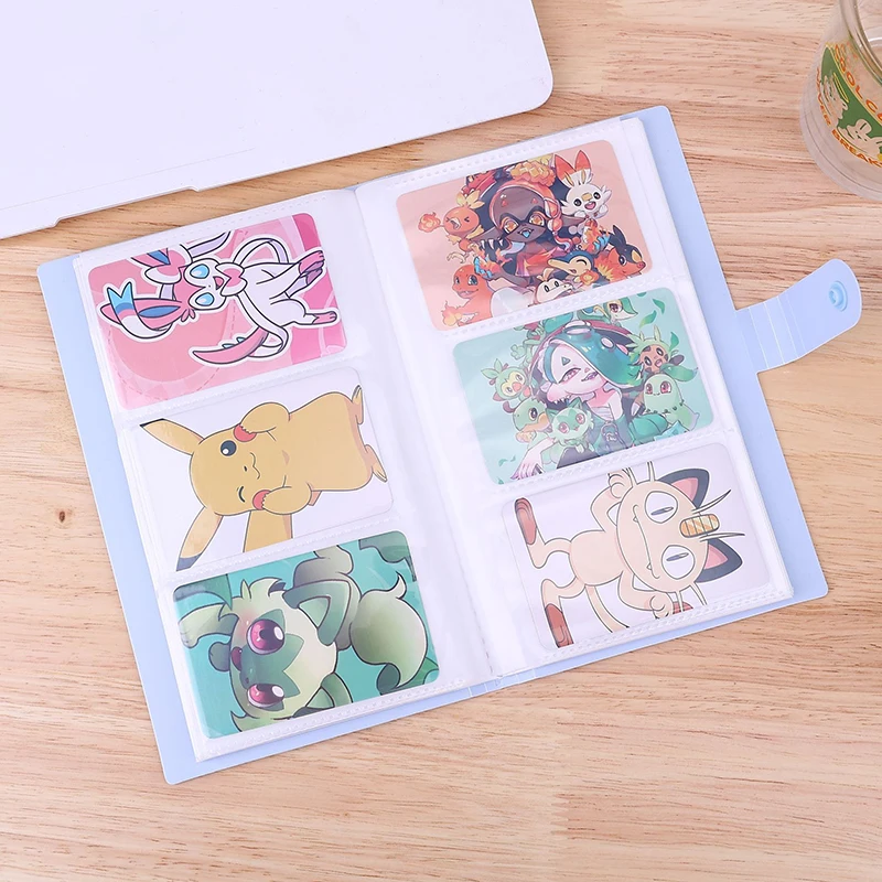 بلون Kpop صور بطاقة الموثق المعبود Photocard حامل الموثق ألبوم صور صغير صفحة شفافة ألبوم بطاقة الأعمال الهدايا