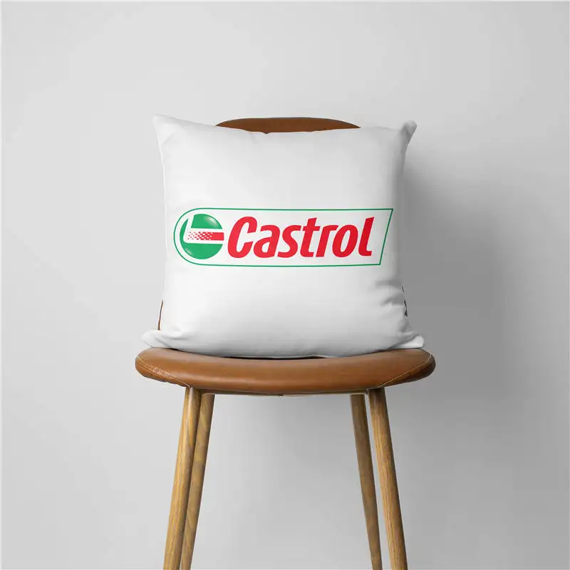 Castrol  Pillow Case Home Decorative Gift Sofa Car Super soft Cushions 45x45cm Square Pillowcase Chair Pillow Cove 241