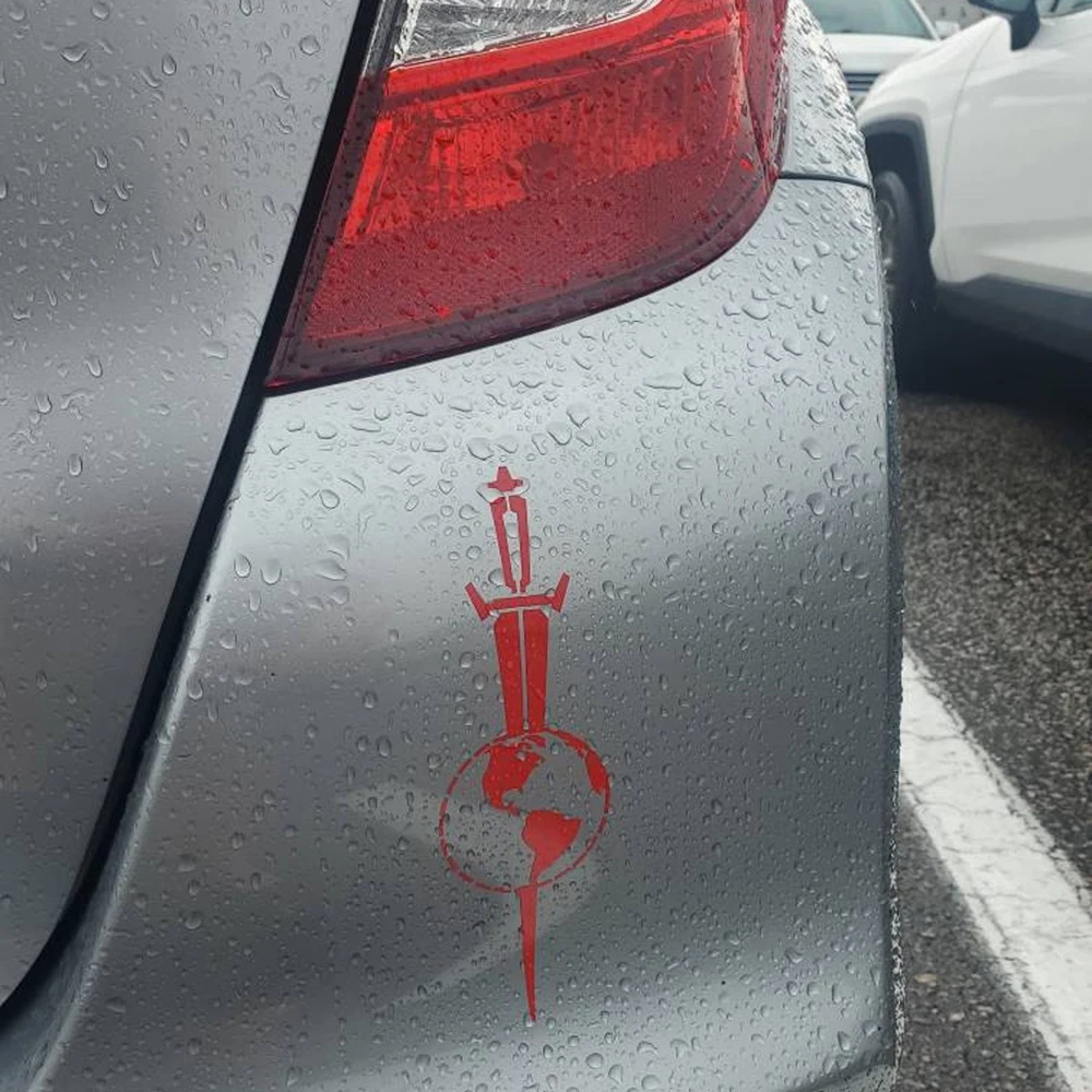 Terran الإمبراطورية رمز مضحك ملصقات نافذة السيارة الشارات الوفير ديكور الفينيل الحرفية الملحقات