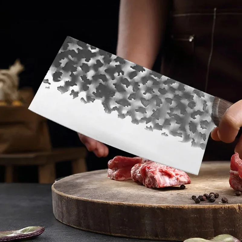 Forged Kitchen Butcher Knife Cleaver Meat Chef Cooking for Home Use Slicing Knife Meat Cutting Knife Chef's Knife Boning Knife
