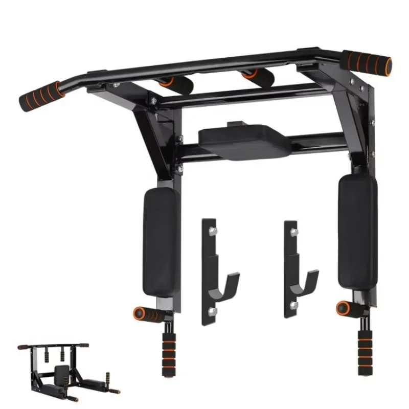 Heavy Duty Indoor Home Gym Fitness Wall Mounted Power Tower Pull up Chin up Bar for Unisex Exercise Steel Metal Material - Detail 1