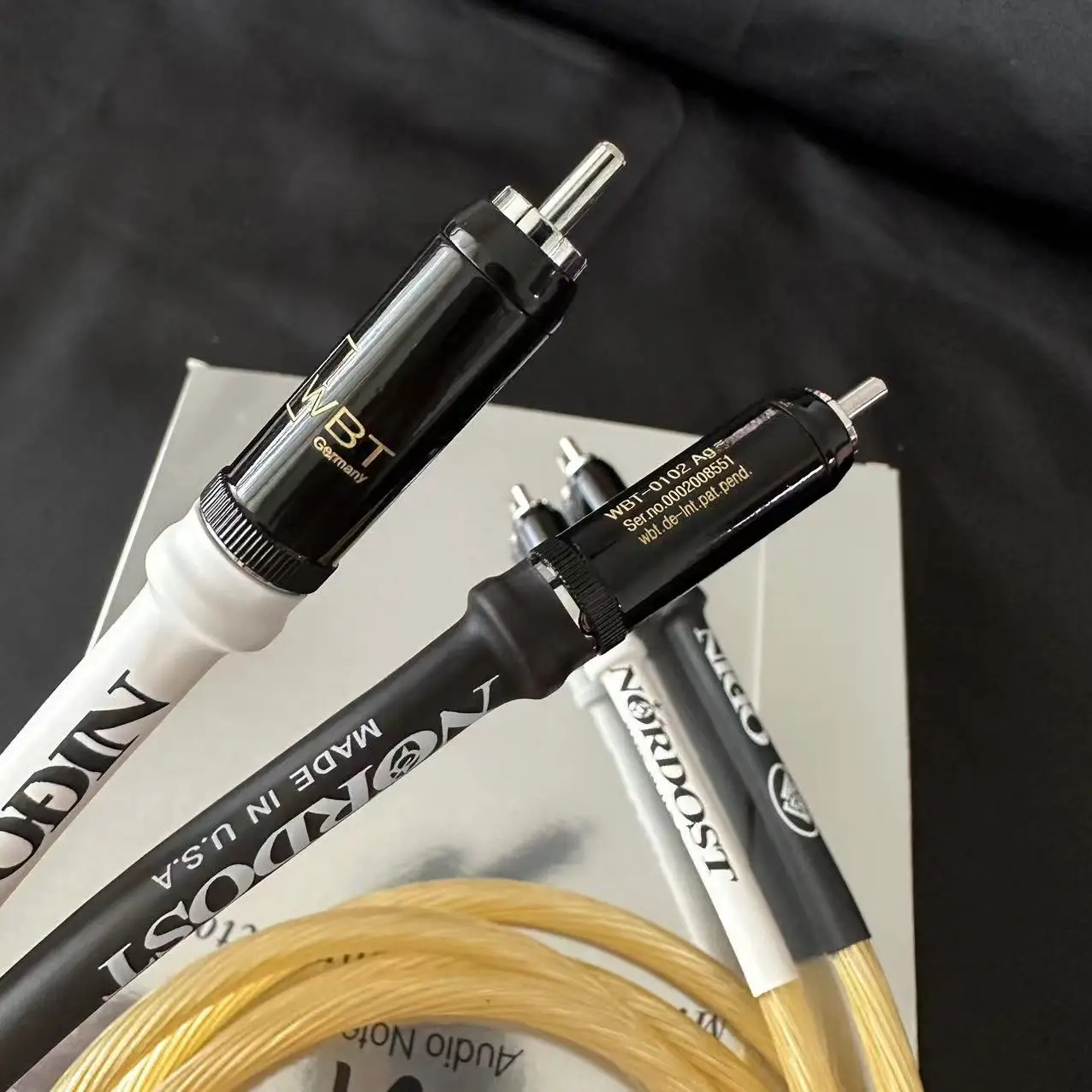 Nordost Odin sterling silver flagship audio cable RCA signal cable double lotus sterling silver audio cable CD amplifier  cable