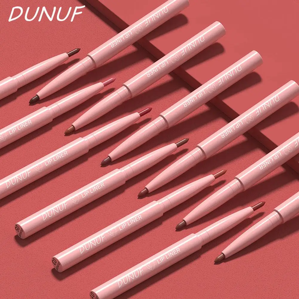 

12 Kinds Of Waterproof Lip Liner In Different Colors, Easy Rendering Matte Fade Coloring Color Finish, Non Beauty Gloss Lip B3G3
