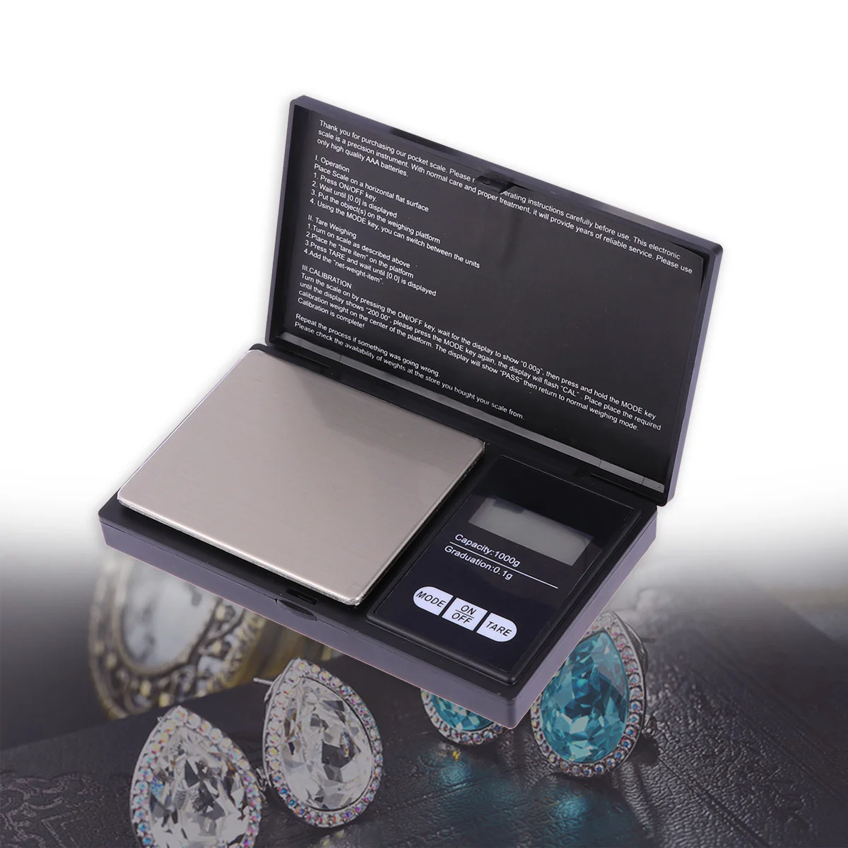 

Miniature Electronic Jewelry Scale 1KG/001G High Precision Jewelry Scale Balance Electronic Digital Packet Scale