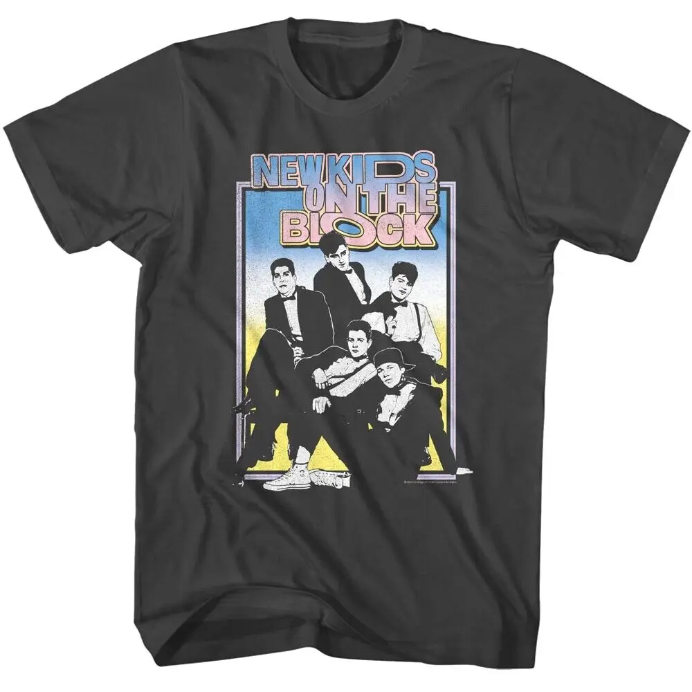 New Kids On The Block Tuxedos Men's T Shirt Boy Band 80s NKOTB Pop Music