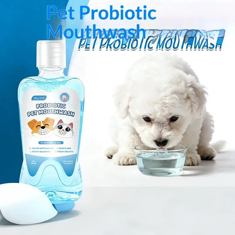Pet Oral Clean Water Dog Cat Mouthwash Tartar Remover Breath Freshener Dog Teeth Cleaning Dental Care Supplies