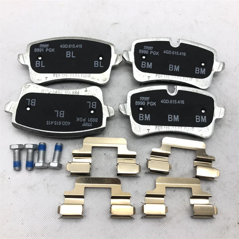 

OE PAB698451 9A769845100 4G0698451A Auto Spare Parts 1 Set Rear Brake Pad For Porsche Macan