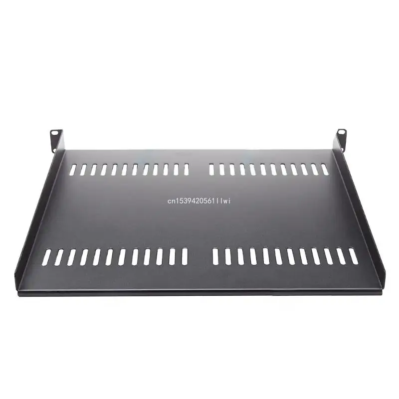 1U Server Rack Shelf Vented Tray for 19