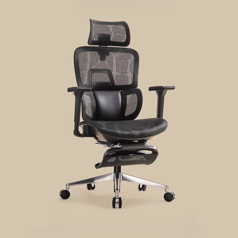 

Ergonomic Swivel Chair Black Footrest Aesthetics High Quality Unusual Adult Chair Footrest Modern Silla Escritorio Furniture