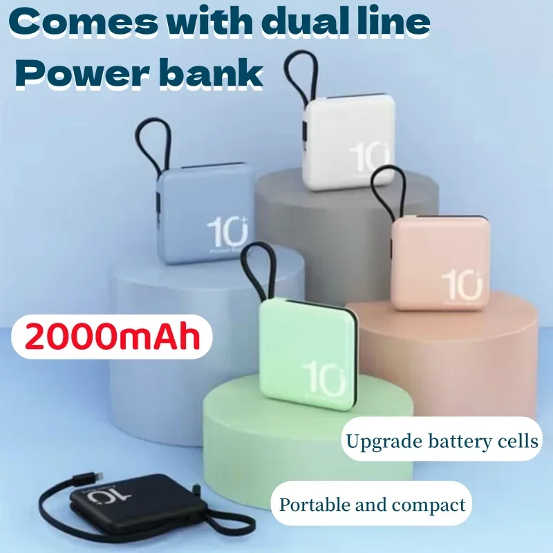 

20000mAh Power Bank Mini Super Fast Chargr Portable External Battery Pack Powerbank Spare Batteries for iPhone Android Samsung