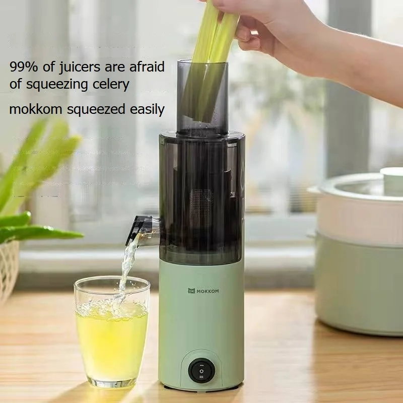 Mokkom Mini Slow Juicer Household Full-automatic Small Multifunctional Residue Juice Separation Fruit Mini Frying Juicer