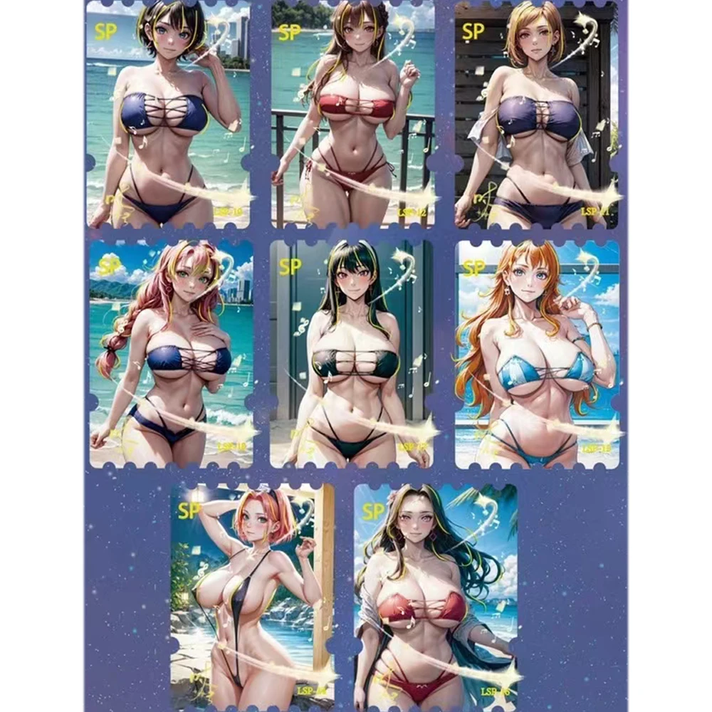 Goddess Story Beautiful Teenage Girl Sexy Card Nude Uniform Black Silk Pasatiempos Para Adultos Girls Loli Blind Box Toy Gifts