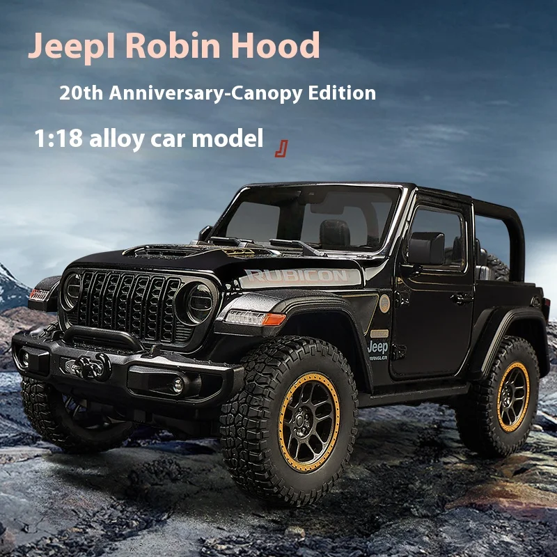 1:18 Jeep Wrangler Rubicon Diecast Car Model