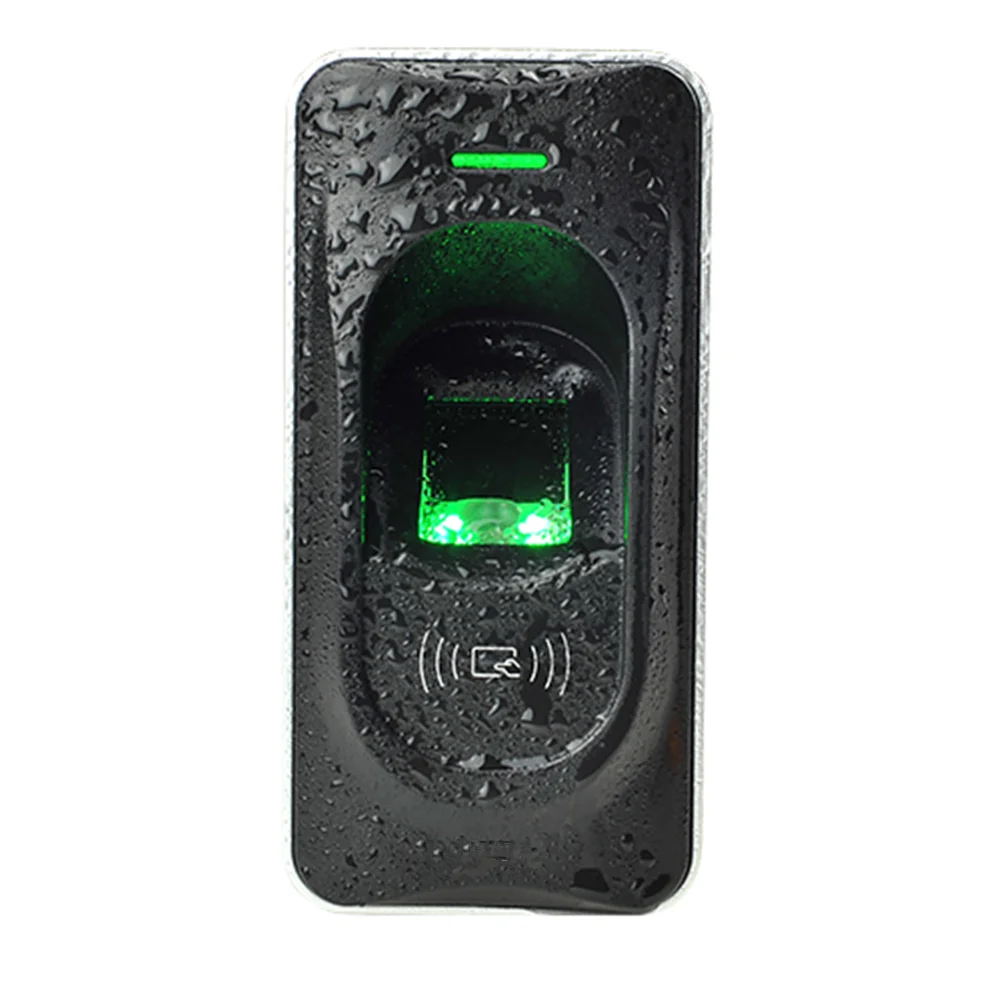 ZKT FR1200 Waterproof IP65 Smart Security Door Access Control Proximity RFID Card RS485 Slave Biometric Fingerprint Reader