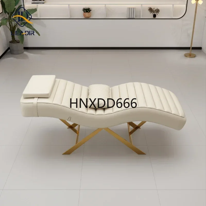 

Modern Golden Base, massage table for beauty Living Room, eyelashes eyelash extension, Full set of furniture