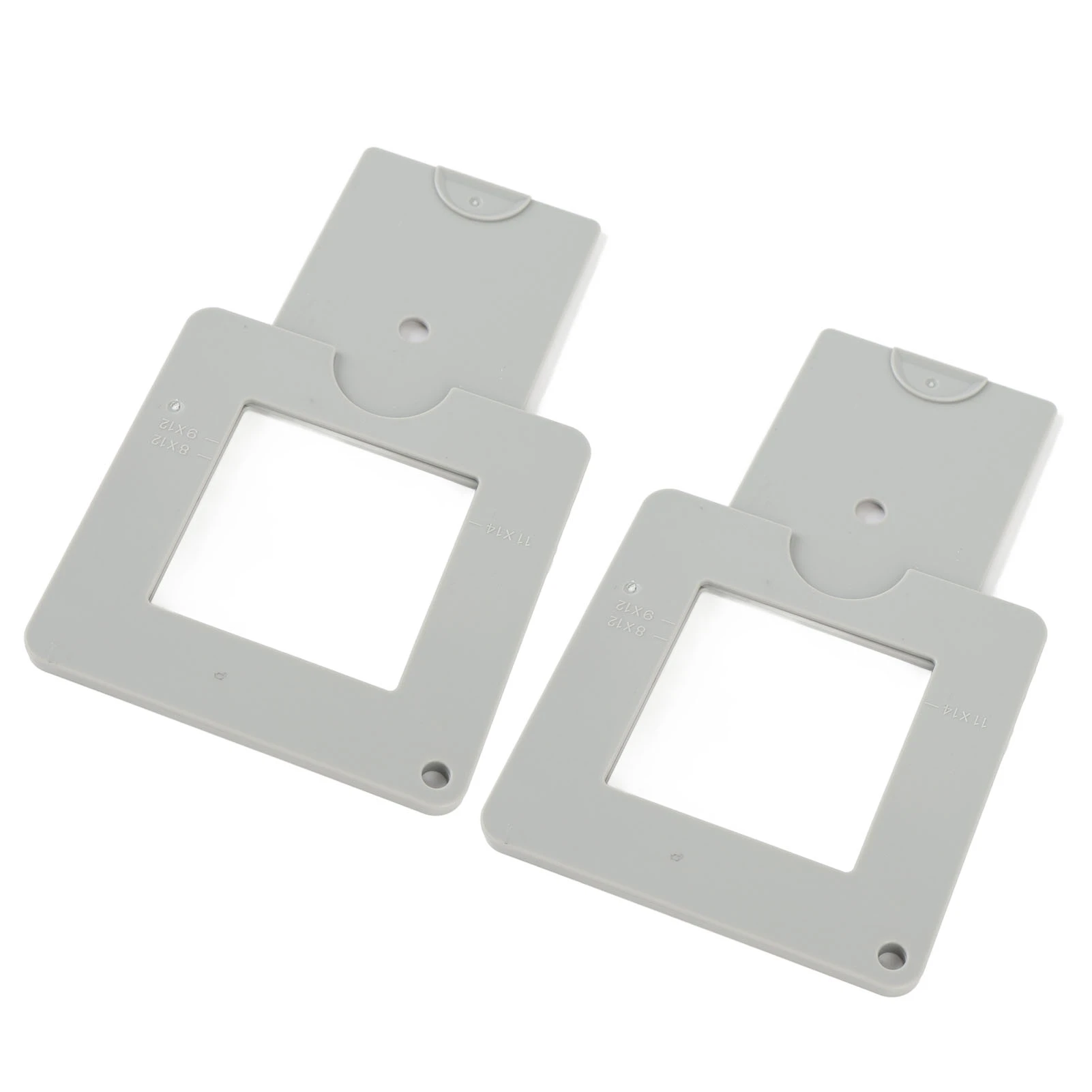 2pcs View Finder with Sliding Mechanism Color Isolation for Painting Drawing Photography Improve Composition Skills