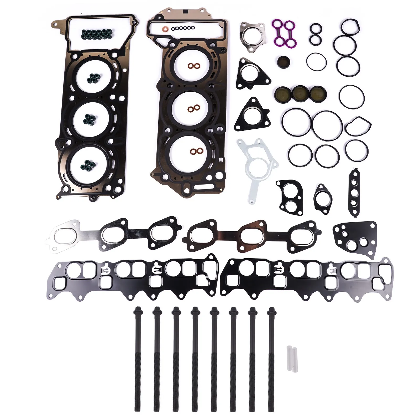 Image of AP02 Zylinderkopfdichtung und Schraubensatz für MERCEDES W203/W204 W211/W212 Sprinter 906 OM642