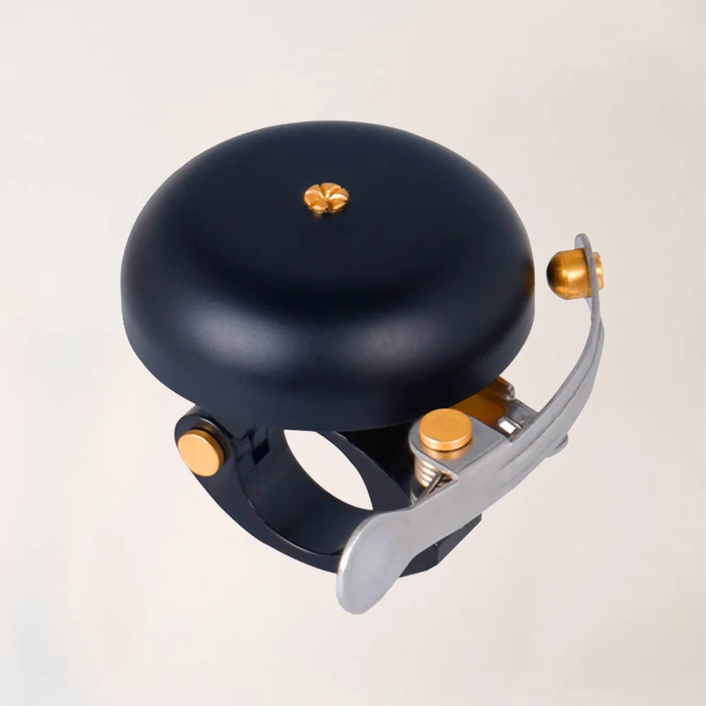 Durable Black Mini Vintage Copper Bike Bell Loud Clear Ring for Mountain Road Safety Accessories Bike Bell Accessories