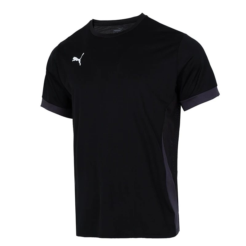 

Мужская спортивная одежда Puma для бега, фитнеса и тренировок, клетчатая дышащая модная футболка с короткими рукавами 705747-03