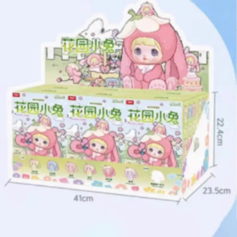 Neue Blind Box Echte Nommi Garten Kaninchen Serie Kawaii Vinyl Puppe Zimmer Dekor Süße Reizende Modell Puppen Mystery Box Mädchen Geschenke