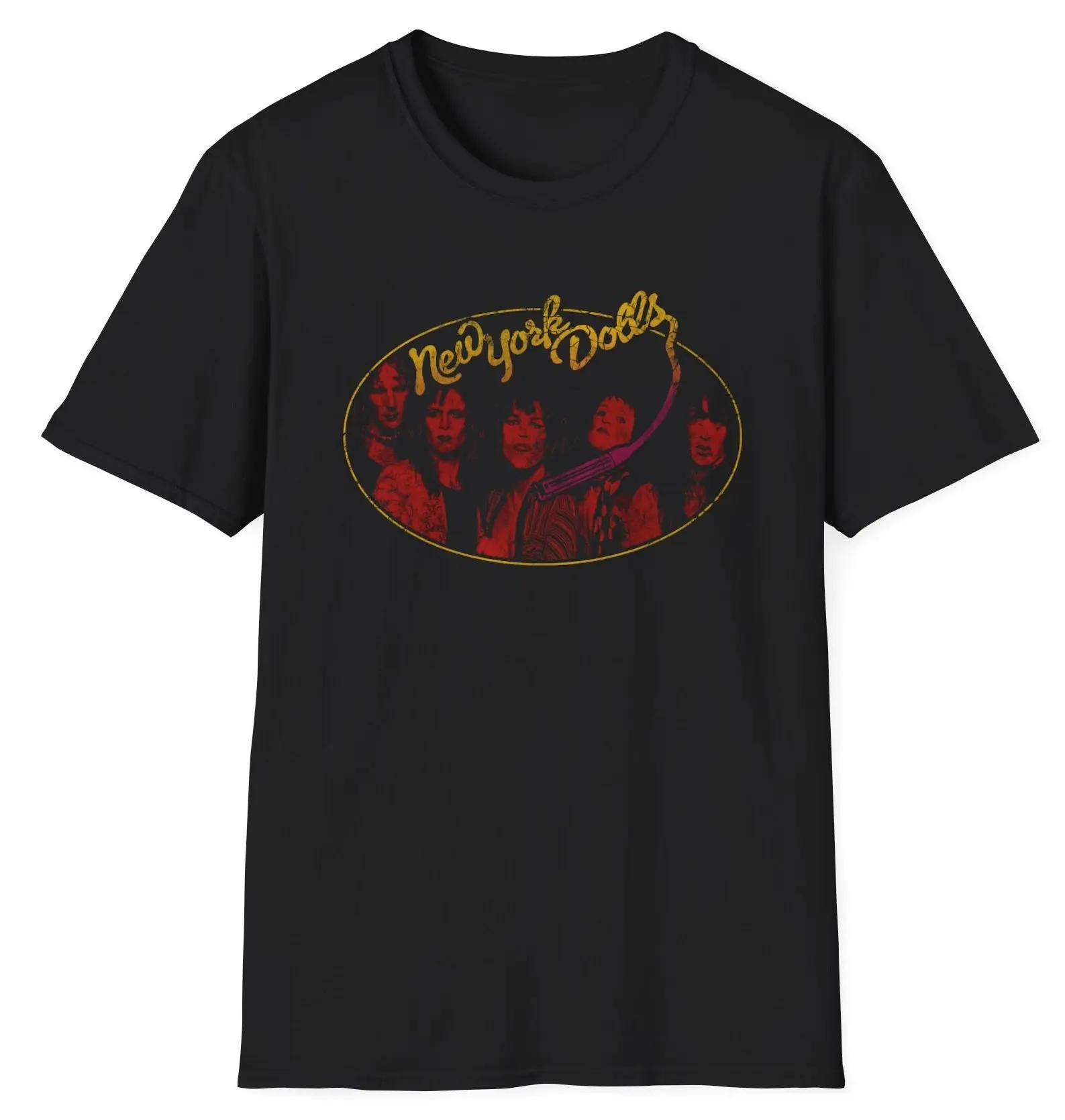 Vintage Style New York Dolls Softstyle T Shirt