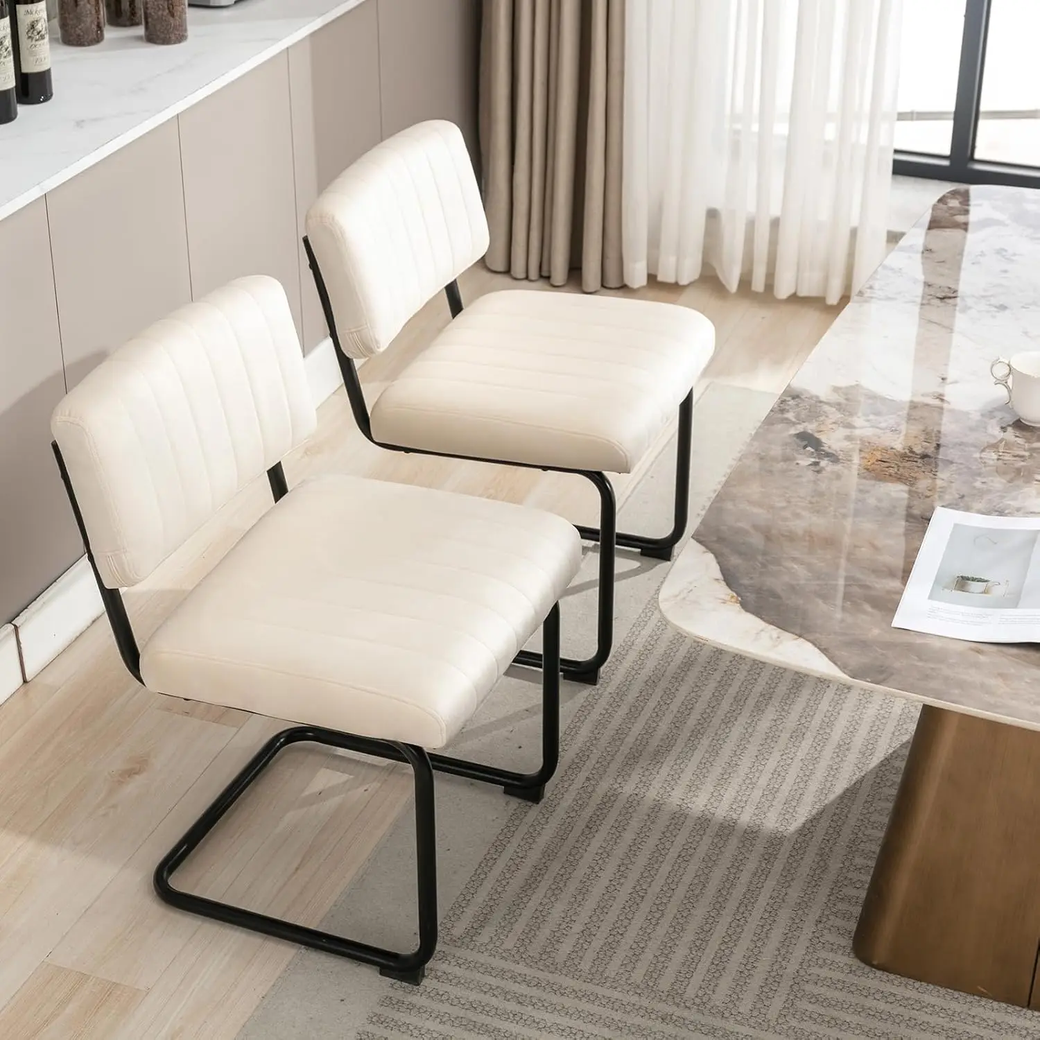 

Dinning Chairs Set Of 2, 19.6 H Modern Velvet Dining Chairs,Kitchen Dinning Chairs Dinning Room Chairs, Dinner Chairs Dining