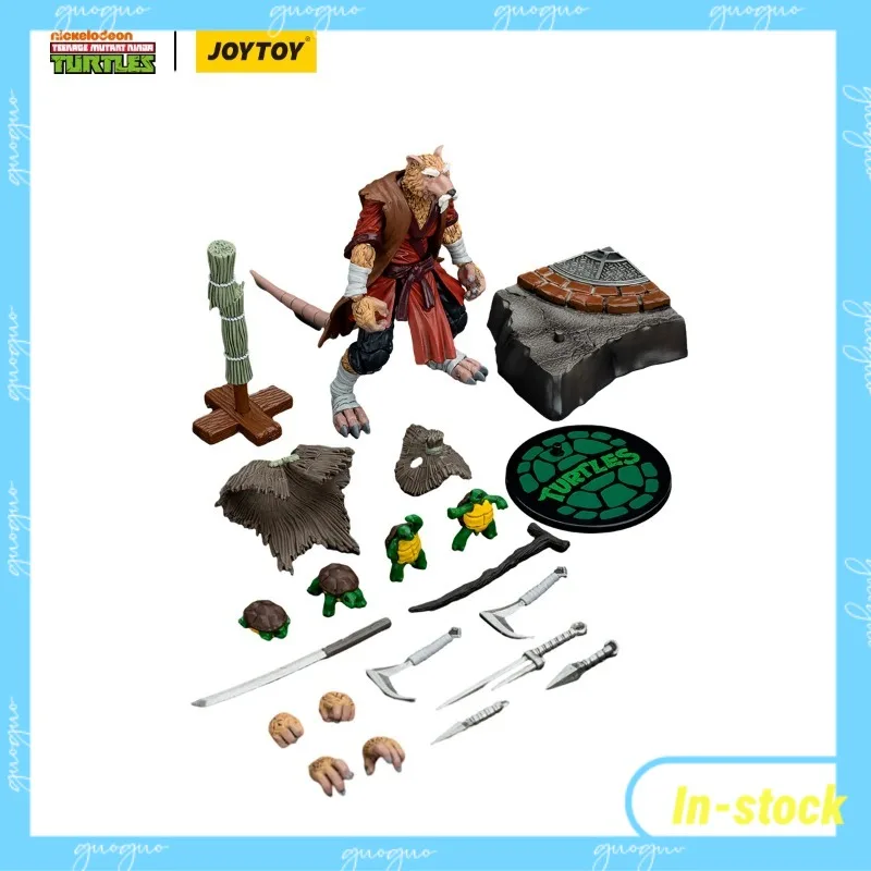 【Spot】JOYTOY Splinter April O'Neil 1/18 Модель Коллекция игрушек Украшения