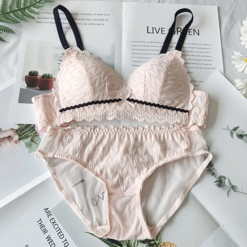 

Новое кружевное свежее женское нижнее белье без стального кольца в курином сердце на тонком комплектах бюстгальтеров с толстой чашкой