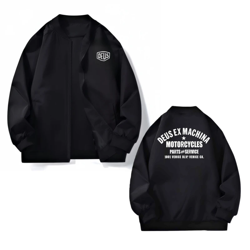 DEUS Y2K MTB ATV Downhill MX Roupas de Motocicleta Masculinas Nova Jaqueta de Outono Inverno Versátil Casual Estilosa à Prova de Vento e Quente