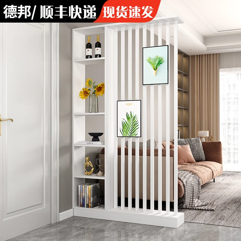 

Home entrance cabinet, screen partition, living room, home entrance door blocking Chinese screen, modern simple partition rack